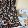 Japanese Style Cotton Fabric DIY-WH0504-797A-4
