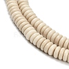 Natural Fossil Beads Strands G-Q159-B34-01-4
