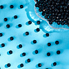 Opaque Solid Color Glass Beads Strands EGLA-LT0001-04A-7