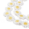 ARRICRAFT 14 Yards 7 Style Daisy Sun Flower Decorating Polyester Lace Trims Sets OCOR-AR0001-08-2