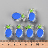 Transparent Enamel Acrylic Beads TACR-S155-002K-4
