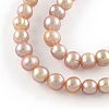 Natural Cultured Freshwater Pearl Beads Strands PEAR-R013-05-1