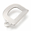 Non-Tarnish 201 Stainless Steel Charms X-STAS-C021-06P-D-3