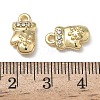 Christmas Alloy Crystal Rhinestone Pendants FIND-L026-01D-G-3