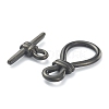 304 Stainless Steel Toggle Clasps STAS-B020-09EB-1
