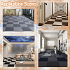 10Pcs 2 Colors Square Self-adhesion Polyester Carpet Tape DIY-CN0003-16-4