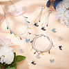 DICOSMETIC 150Pcs 3 Colors Alloy Enamel Charms ENAM-DC0001-59-5