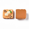 Opaque Epoxy Resin Cabochons LS-CRES-S358-63-3