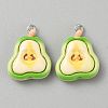 Opaque Resin Pendants LS-CRES-CJC0011-004F-P-1
