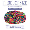 Light Gradient Segment Dyed Polyester Yarn DIY-TADJ0002-005L-4