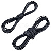 4 Yards 2 Styles Flat PU Leather Cord WL-CL0001-27-1