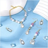 20Pcs Brass Cubic Zirconia Charms ZIRC-YW0001-12-6