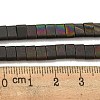 Electroplated Non-magnetic Synthetic Hematite Beads Strands G-C106-B01-05B-4