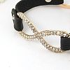 Fashion PU Leather Link Bracelets X-BJEW-G346-01-2