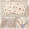24Pcs Wood Tool for Knitting Loom Accessories TOOL-GA0001-90B-01-4