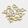 925 Sterling Silver Spring Ring Clasps STER-K167-076D-G-1