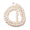 Natural Cultured Freshwater Pearl Beads Strands PEAR-L001-F-08-5