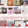 3 Sheets 3 Styles PVC Waterproof Decorative Stickers DIY-WH0404-040-6