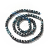 Natural Blue Tourmaline Beads Strands G-G989-B04-2