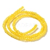 Baking Paint Imitation Jade Glass Bead Strands DGLA-A034-J2MM-A30-5
