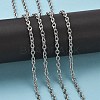 Tarnish Resistant 304 Stainless Steel Cable Chains CHS-R009-11-5