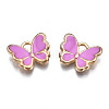 Alloy Enamel Charms X-ENAM-S121-070H-3