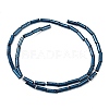 Electroplated Natural Lava Rock Beads Strands G-K388-03A-05-1