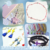 400Pcs Opaque Acrylic Beads SACR-ME0001-01-5