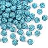 Pave Disco Ball Beads RB-H258-8MM-202-1