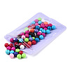 Macaron Color Plastic Yin-yang Resealable Bags OPP-N001-01D-03-2