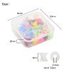 32Pcs 16 Colors Silicone Thin Ear Gauges Flesh Tunnels Plugs FIND-YW0001-16A-3