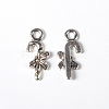 Tibetan Style Alloy Pendants TIBEP-GC109-AS-RS-1