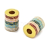 Brass Enamel Beads KK-S393-03-3