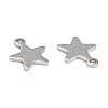 304 Stainless Steel Charms STAS-G190-27P-A-5