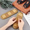 2Pcs 2 Colors Canvas Tactical Vest Shoulder Strap Pads AJEW-OC0003-41-3