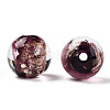 Luminous Handmade Gold Sand Lampwork Beads LAMP-N024-05A-01-1