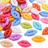 2-Hole Plastic Buttons BUTT-N018-026-1