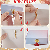 20Pcs 10 Styles Alloy & Iron Drawer Handles AJEW-GA0010-54-3