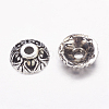 Tibetan Style Alloy Bead Caps X-LFH10353Y-NF-2
