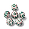 Handmade Porcelain Beads PORC-Q004-01D-1