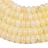 Dyed Natural White Jade Beads Strands G-G107-A45-01-3