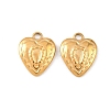 304 Stainless Steel Pendants STAS-D390-52A-G-1