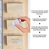 Clear Acrylic Soap Stamps DIY-WH0477-001-5
