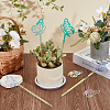 1 Set Butterfly Acrylic Plant Labels AJEW-BC0008-69-4
