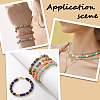 1 Strand Natural Topaz Jade Beads Strands G-PA0002-09-5