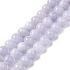 Natural Dyed White Jade Beads Strands G-M402-C04-04-1