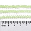 Baking Paint Imitation Jade Glass Bead Strands DGLA-A034-J4MM-A21-3
