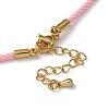 2MM Round Nylon Milan Cord Necklace Makings MAK-F038-C26-G-2