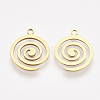 201 Stainless Steel Pendants X-STAS-T044-83G-1