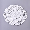 Woven Crochet Coasters Table Mats DIY-WH0157-15-1